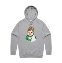 S / Grey / Large Front Print Success Kid ✊ - Unisex Hoodie