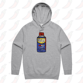 S / Grey / Large Front Print WD-420 🍀 – Unisex Hoodie