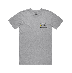 S / Grey / Small Front Design 2020 Review ⭐ - Men's T Shirt