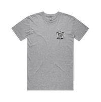 S / Grey / Small Front Design Big Barry UNCENSORED QR Prank 🍆 - Men's T Shirt