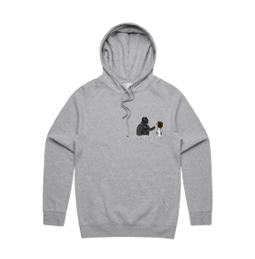 S / Grey / Small Front Design Choke Me Daddy 😲 - Unisex Hoodie