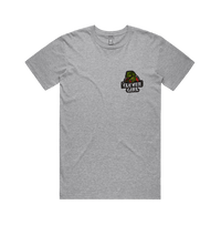 S / Grey / Small Front Design Clever Girl 🦖 - Men's T Shirt