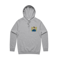 S / Grey / Small Front Design Cool Cool Cool 👮‍♂️ - Unisex Hoodie