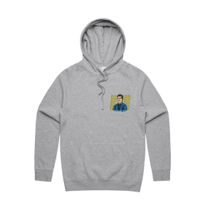 S / Grey / Small Front Design Cool Cool Cool 👮‍♂️ - Unisex Hoodie
