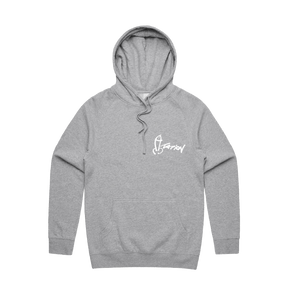 S / Grey / Small Front Design Dictation 📏 - Unisex Hoodie