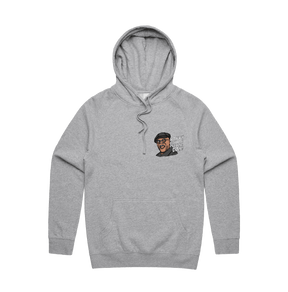 S / Grey / Small Front Design Happy Mother-F**king Day 💐 - Unisex Hoodie