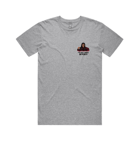 S / Grey / Small Front Design I'm Rick James ✋🏾 - Men's T Shirt