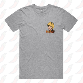 S / Grey / Small Front Design Look At Moi 👁️👁️ - Men's T Shirt