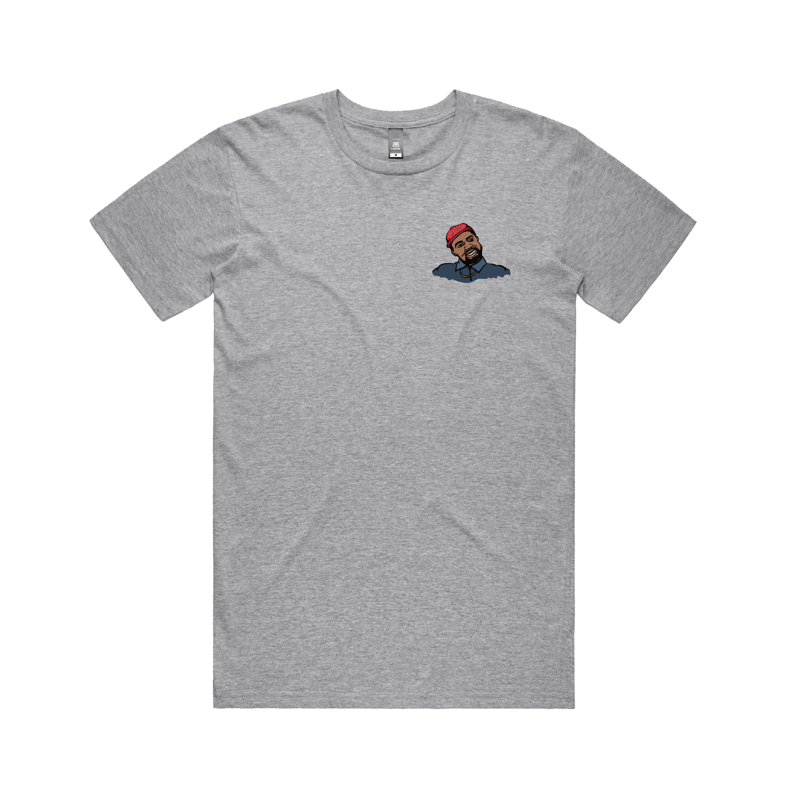 S / Grey / Small Front Design Make America Yeezy Again 🦅 - Men's T Shirt