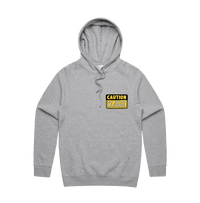S / Grey / Small Front Design May Contain Alcohol 🍺 - Unisex Hoodie
