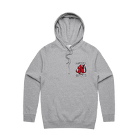 S / Grey / Small Front Design Mother of Cats 🐈 - Unisex Hoodie