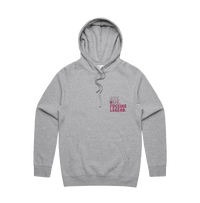 S / Grey / Small Front Design Mum. Wife. Legend 🏅 - Unisex Hoodie
