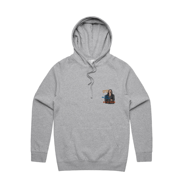 S / Grey / Small Front Design Oh Hi Mark 👋🏻 - Unisex Hoodie