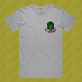 S / Grey / Small Front Design Old Gregg 🧟‍♂️🛶 - Men's T Shirt