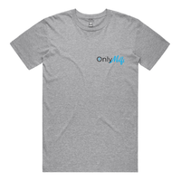 S / Grey / Small Front Design Only Milfs 👩‍👧‍👦👀 - Men's T Shirt