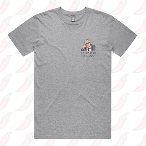 S / Grey / Small Front Design Scomo Sugar Daddy 💸 - Men's T Shirt