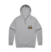 S / Grey / Small Front Design Sesame Gang 🥴 - Unisex Hoodie