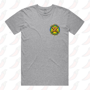 S / Grey / Small Front Design That’s A Paddlin’ 🏏 – Men's T Shirt