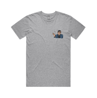 S / Grey / Small Front Design That's What She Said 🖨️ - Men's T Shirt