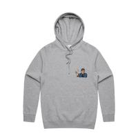 S / Grey / Small Front Design That's What She Said 🖨️ - Unisex Hoodie