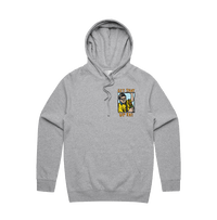S / Grey / Small Front Design VB Longneck 👍 - Unisex Hoodie