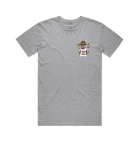 S / Grey / Small Front Design Vote for Pedro 👓 - Men's T Shirt