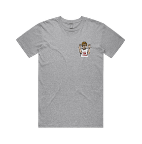 S / Grey / Small Front Design Vote for Pedro 👓 - Men's T Shirt