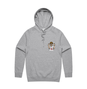 S / Grey / Small Front Design Vote for Pedro 👓 - Unisex Hoodie
