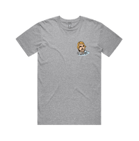 S / Grey / Small Front Design Wow 😲 - Men's T Shirt