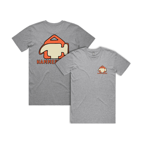 S / Grey / Small Front & Large Back Design Hammerbarn 🔨 - Men's T Shirt