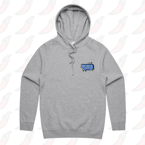S / Grey / Small Front Print Because I Said So 🗨️ – Unisex Hoodie
