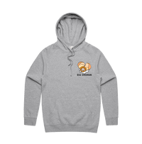 S / Grey / Small Front Print Egg Sheeran 🥚 - Unisex Hoodie
