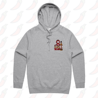 S / Grey / Small Front Print Jim’s Beam 🥃👍 – Unisex Hoodie