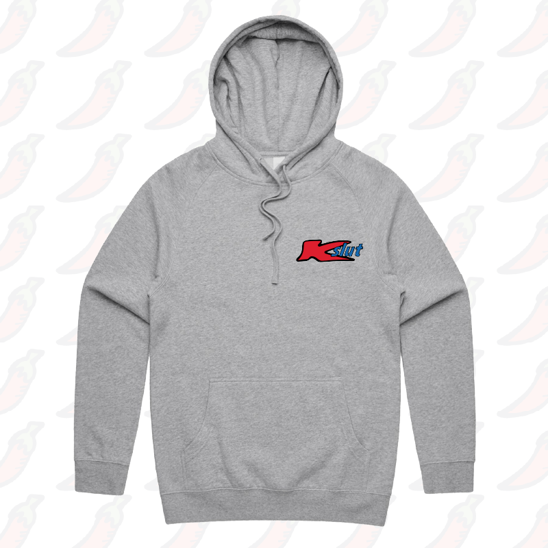S / Grey / Small Front Print Klut 🛍️ - Unisex Hoodie