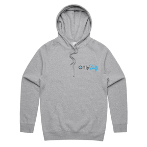 S / Grey / Small Front Print Only Dilfs 👨‍👧‍👦👀 – Unisex Hoodie