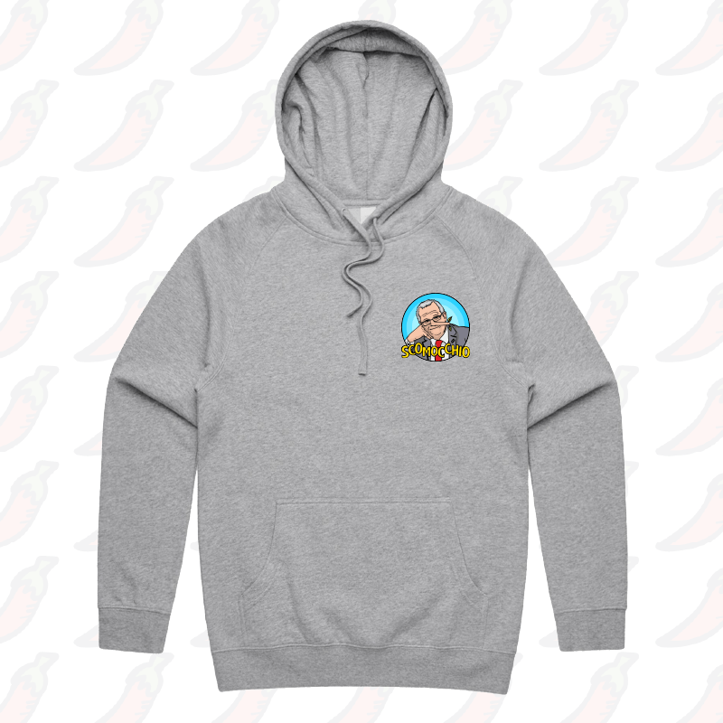 S / Grey / Small Front Print Scomocchio 👃 – Unisex Hoodie