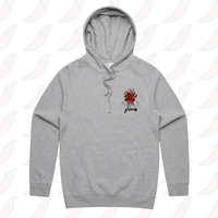 S / Grey / Small Front Print She’ll Be Right BBQ 🤷🔥 – Unisex Hoodie