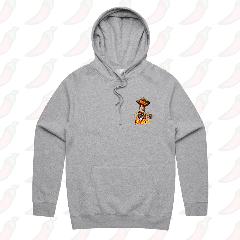 S / Grey / Small Front Print SNAKE IN MY PANTS 🐍- Unisex Hoodie