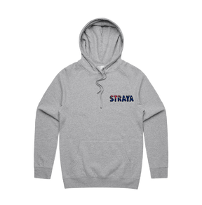 S / Grey / Small Front Print Straya 🐨 - Unisex Hoodie
