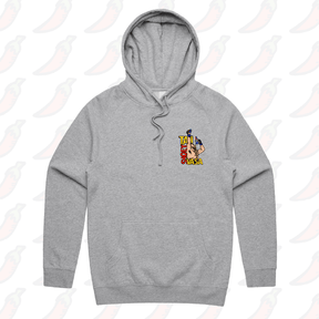 S / Grey / Small Front Print Tai Shoey Vasa 👟🥊 – Unisex Hoodie