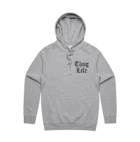 S / Grey / Small Front Print Thug Life 🖕🏾 - Unisex Hoodie