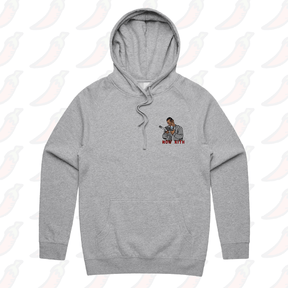 S / Grey / Small Front Print Tyson Now Kith 🕊️ - Unisex Hoodie