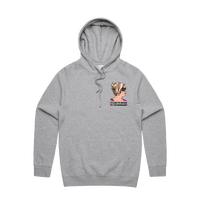S / Grey / Small Front Print Unleash the Karen 😤 - Unisex Hoodie