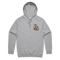 S / Grey / Small Front Print Valentines Precious 🌹 – Unisex Hoodie