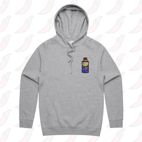 S / Grey / Small Front Print WD-420 🍀 – Unisex Hoodie