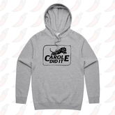 S / Light Grey / Large Front Print Carole Did It 🥩 - Unisex Hoodie