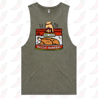 S / Moss / Large Front Design Aussie Handbag 🍗 – Tank