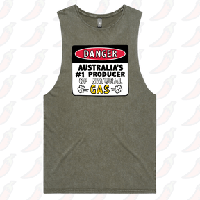 S / Moss / Large Front Design Australian Gas Producer 💨 – Tank