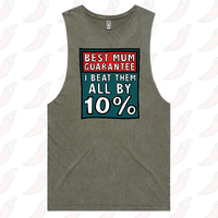 S / Moss / Large Front Design Best Mum Guarantee 🔨 - Tank