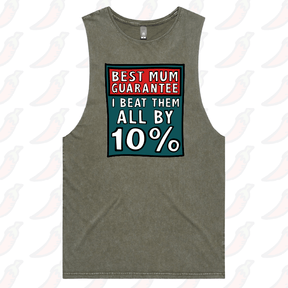 S / Moss / Large Front Design Best Mum Guarantee 🔨 - Tank